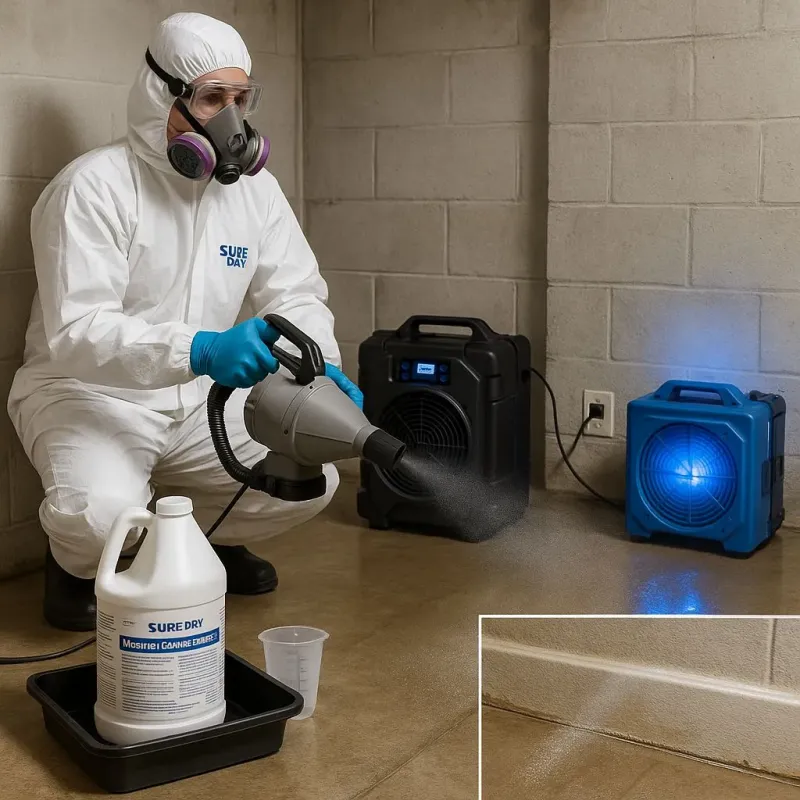 Sanitization and Odor Removal process in Garden Home-Whitford, OR
