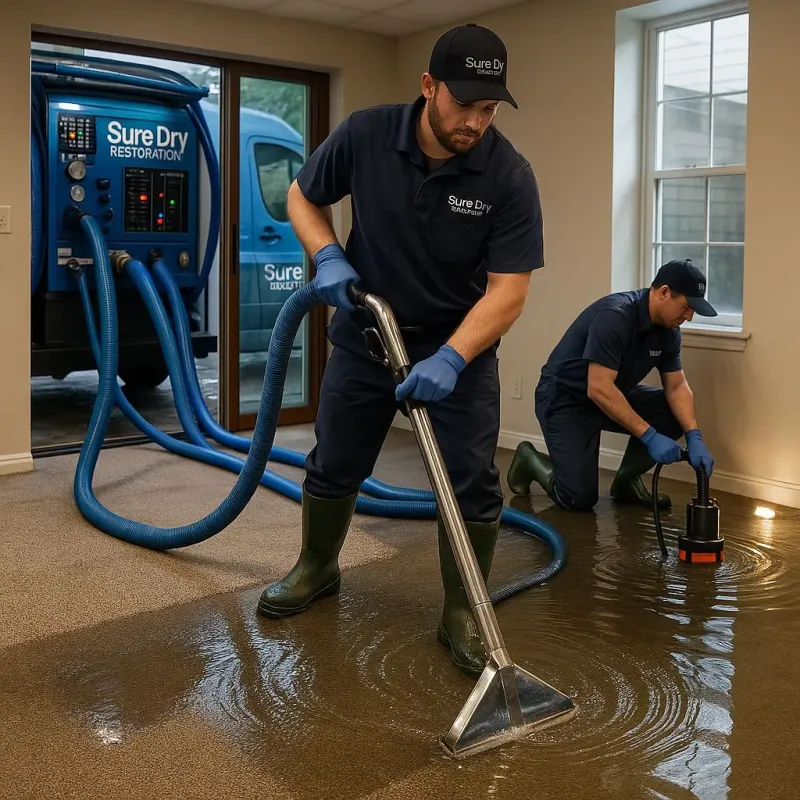Water Extraction and Removal process in Garden Home-Whitford, OR